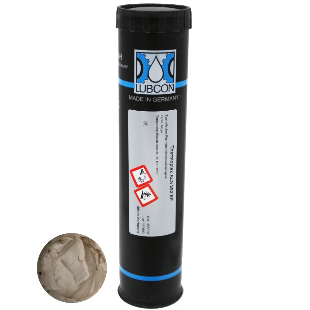 pics/LUBCON/EIS copyright/Cartridge/Thermoplex ALN 252/lubcon-thermoplex-aln-252-ep-high-speed-bearing-grease-400ml-cartridge-01.jpg